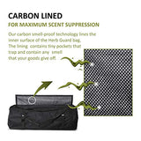 TopoGrow XXL Extra Large Backpack Odor Smell Proof Duffel Bag with Carbon Lining Water Resistant Luggage Smell Absorbing Bag Odor Absorbent for Hydroponics Use, Travel, Sport Gym