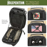 Maxpedition FR-1 Combat Medical Pouch (Black)