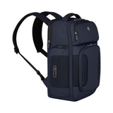 Victorinox Werks Traveler 7.0, Deluxe Backpack, Backpack with 15.6'' Laptop and 11'' Tablet Compartment, Navy Blue