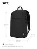 Lenovo Laptop Backpack B215 for Computers Up to 15.6-Inch – Multi Compartment Water Repellant Bag for Travel, Professional Use, College, Work - Black (Large)