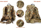 MT Military 3Day Rucksack with External Frame MOLLE Army Medium Ruck, Assault Backpack