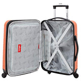 Wrangler Smart Spinner Hardside Luggage, 3 Piece Set, Burnt Orange