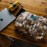 Topo Designs Dash Pack, Lightweight Laptop Backpack, 100% Recycled Materials, Fair Wear + WRAP Certified, 17L (Camo)