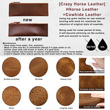 S-ZONE Genuine Leather Tote Bag for Women Large Shoulder Purses Work Handbags with Crossbody Strap Vintage