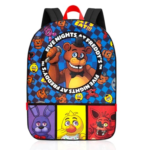 Five Nights at Freddy's Backpack with Lunchbox Set for School Bundle + More