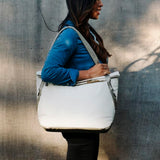Peak Design Everyday Tote V3 15L, Bone, Weatherproof Shell, Wide Top Access, FlexFold Dividers, Laptop Sleeve, Internal and External Pockets, Crossbody or Shoulder Carry, Tote Bag for Women and Men