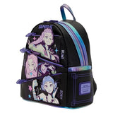 Loungefly KPop Demon Hunters HUNTR/X Mini Backpack with Photo Card Charm