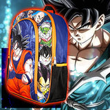 Bioworld Dragon Ball Z Anime Manga 3D Goku Character Panel Character Molded Eva School Kids Backpack
