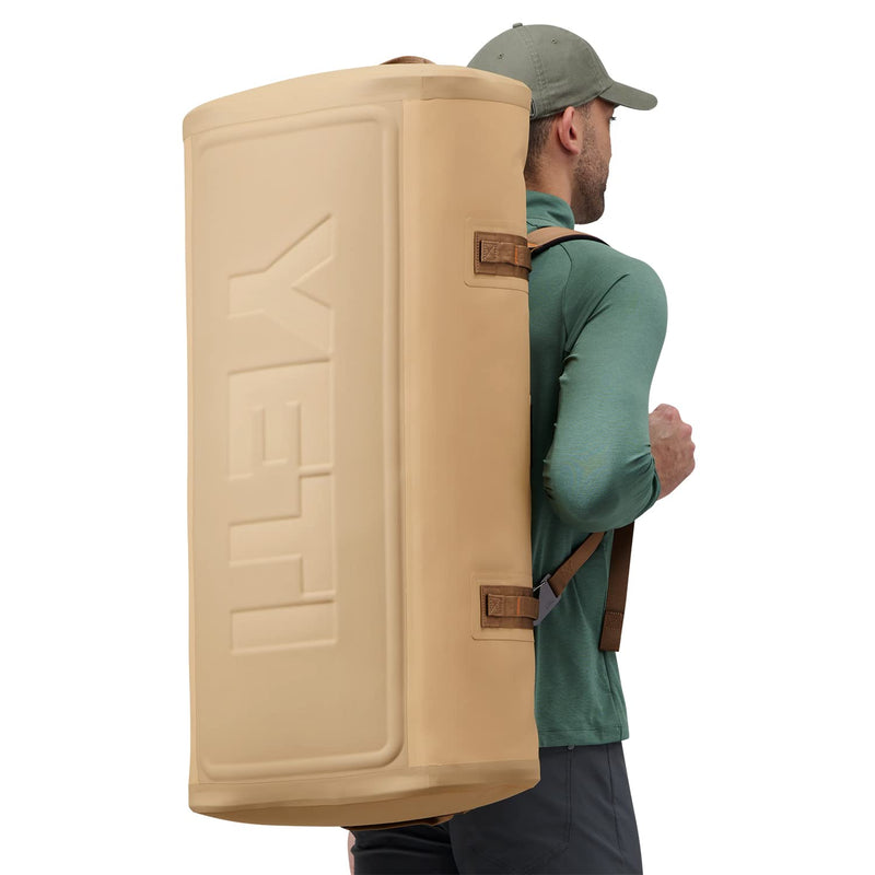 YETI Panga 50 Airtight Waterproof Submersible Duffel Bag, Tan, Panga 100, Panga 100