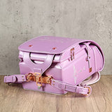 Milworld randoseru backpack japanese school bag girls and boys PU leather send gift
