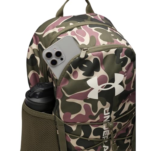 Under Armour Unisex Hustle Sport 6.0 Backpack, (390) Marine OD Green/Marine OD Green/Summit White, One Size Fits Most