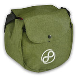 Infinite Discs Easy Bag - Disc Golf Starter Bag, Storage for 10 Discs (Green)
