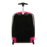 Disney Minnie Mouse Bows & Shooting Stars Black & Pink 16.5" Rolling Luggage