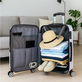 World Traveler VentureX Medium Checked Luggage, Hardshell Suitcase With Spinner Wheels - Butterfly
