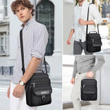 WITZMAN Carry on Travel Backpack for Men Airline Approved Convertible Nylon Duffle Backpack and Crossbody Bags Lightweight Casual Messenger Bag