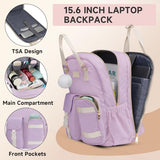 MATEIN Laptop Backpack,15.6 Inch College Backpacks School Computer Bookbag