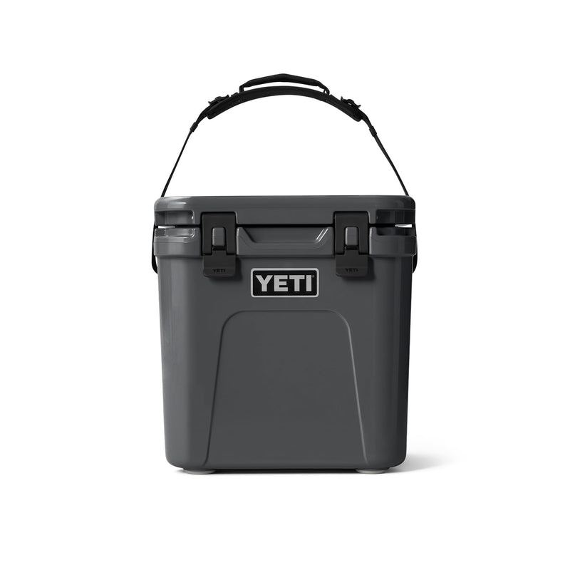 YETI Roadie 24 2.0 Hard Cooler with DoubleDuty Shoulder Strap and Drain Plug, Charcoal