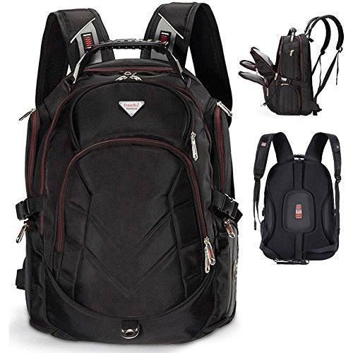 FREEBIZ 18.4 Inches Laptop Backpack Fits up to 18 Inch Gaming Laptops for Dell, Asus, Msi,Hp (Black) | Backpacks4Less
