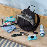 Vera Bradley Women's Cotton MiniTotepack Backpack, Tranquil Medallion - Recycled Cotton, One Size
