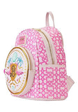 Loungefly Barbie The Movie Logo Double Strap Mini Backpack