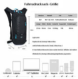 WINDCHASER Bike Hydration Backpack Ready For MTB Cycling Skiing