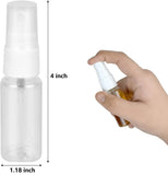 FOHOLA 2 Pack Spray Bottle, 1 oz/30ml Mini Spray Bottle, Empty Travel Bottles, Fine Mist Spray Bottles for Hair, Toiletry (2)
