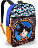 Dragon Ball Z Goku Backpack and Lunch Box Set for Boys School Bundle + More