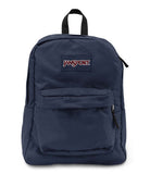 JanSport SuperBreak One Backpack Navy - Durable, Lightweight Bag with 1 Main Compartment, Front Utility Pocket with Built-in Organizer - Premium Backpack
