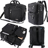 FREEBIZ 18.4 Inches Laptop Bag Multi-function Briefcase Backpack with Handle and Shoulder Strap Fits Up To 19 Inch Laptops Notebook Computer