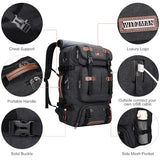 WITZMAN Travel Backpack for Men 40L Large Carry-on Airline Approved