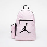 Jordan Air School Backpack with Pencil Case – Iconic Jumpman Look (Pink, One Size)
