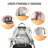 LOVEVOOK Laptop Backpack for Women Fashion Travel Backpack Purse 15.6 Inch Large Capacity Work Backpack Nurse Teacher Bag with USB Port
