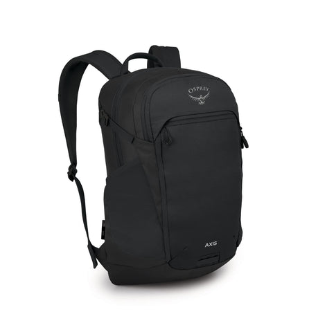 Osprey Axis Laptop Backpack – Sleek, Urban-Ready Everyday Pack with Laptop Sleeve, Dual Water Bottle Pockets, and Compression Straps – Ideal for College, City Commutes, and Casual Travel, Black - backpacks4less.com