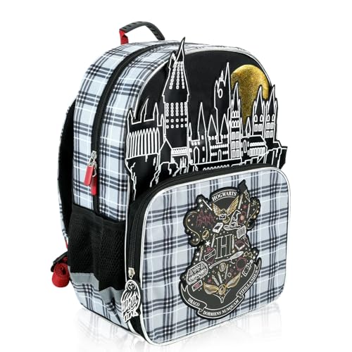 Harry Potter Backpack for Kids School Bundle w/ 16in Bookbag + More