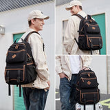 Laptop Backpack 15 -17 Inch for Women Men Large College Bookbag Elementary Middle High School Bag for Kids Teens Girls Boys Student Waterproof Travel Backpacks Book Rucksack Work Daypack Black