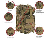 Rothco X Bear Archery Fred Bear Camo Medium Transport Pack – Hunting Backpack with 25L Storage Capacity