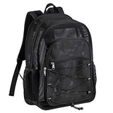 Heavy Duty Mesh Backpack, See Through College Backpack, Reflective Design