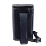 RTIC 15 Can Cooler Bag, Blue & Grey, Nylon, Waterproof, Leak-Proof Zipper