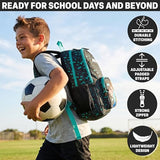 Get Trend Minecraft Kids Backpack for Boys, Adjustable Padded Straps, 18 in