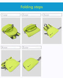 Geboldil Men's and women's waterproof backpack traveling backpack green