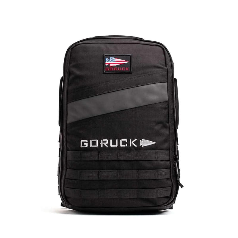 GORUCK Rucker 4.0 20L Black - Purpose Built Rucking Backpack, Military Weight Training Rucksack w/Ruck Plate Pocket and Extra Padded Straps