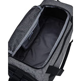 Under Armour Unisex-Adult Undeniable 5.0 Duffle, Pitch Gray Medium Heather (012)/Black, Small
