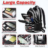 Labfen Baseball Backpack for School, 4PCS Boys Backpack with Lunch Box