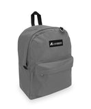 Everest Luggage Classic Backpack, Dark Gray, Large