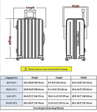 7-Mi Travel Luggage Protector Suitcase Cover 22"-24" Suitcase Dust Cover Size M