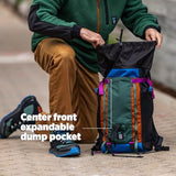 Topo Designs Mountain Pack 16L 2.0, Black / Black