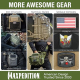 Maxpedition Small Zipper Pulls (6 Pack), Black