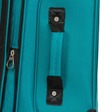 SWISSGEAR Sion Softside Expandable Spinner Luggage Durable Lightweight Travel Suitcase, Teal, Carry-On 21-Inch
