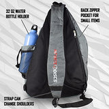 Infinite Discs Slinger Disc Golf Backpack for Quick Disc Storage, 8-12 Discs in Your Bag