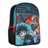 Bioworld My Hero Academia Backpack Deku Shoto Bakugo Kawaii Chibi 5 Piece Set School Bag
